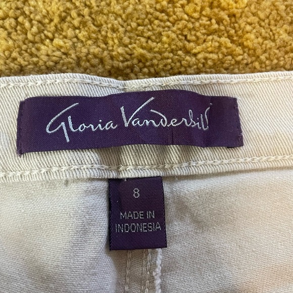 Gloria Vanderbilt Beige Jeans AMANDA Women’s Size 8 - Picture 5 of 9